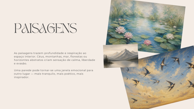 Pinturas de paisagens